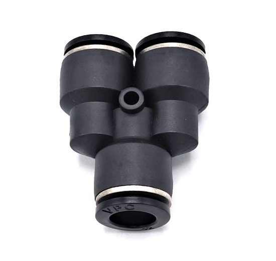 Nástrčné šroubení z plastu, Spojka Y DN 6mm