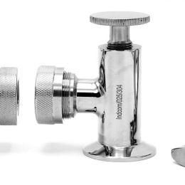 Stavoznak clamp připojení, horní a spodní díl