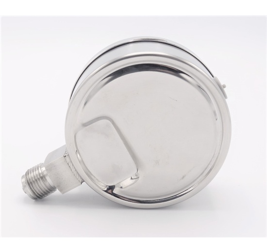 Tlakoměry se spodním (radiálním) připojením, číselník 100 mm, 0 - 4 bar (1/2")