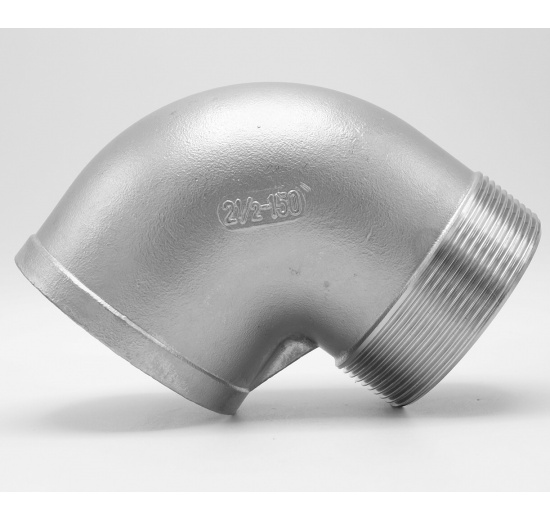 Oblouk, koleno závitové, typ 304, 2 1/2 "