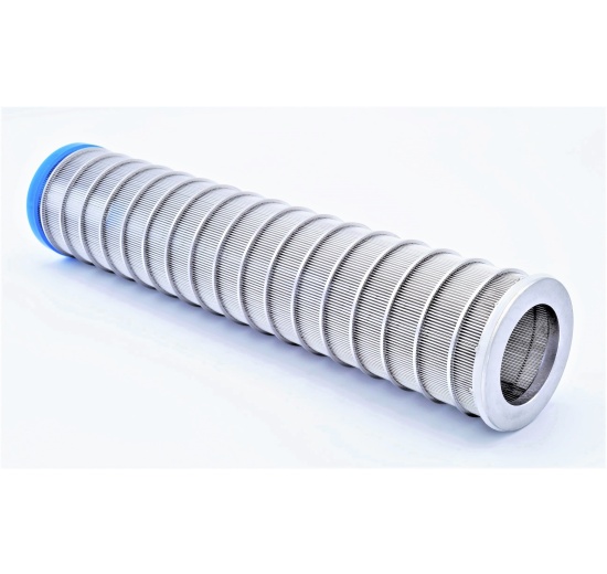 štěrbinové síto 0,1 mm pro trubkový rohový filtr DN 65