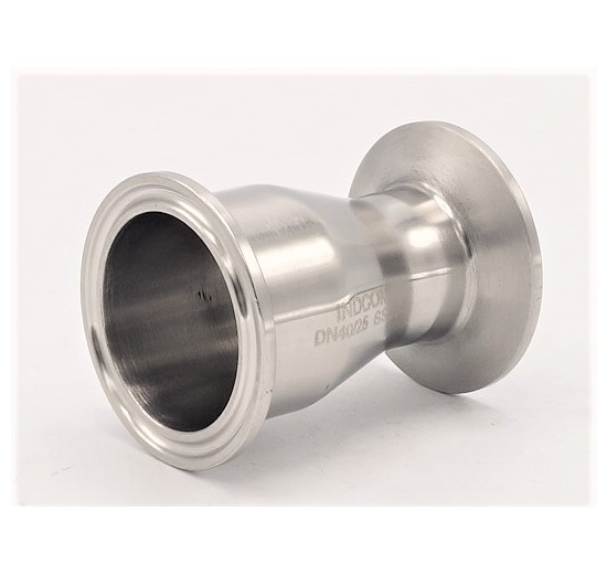 Redukce centrická, clamp DN40/25