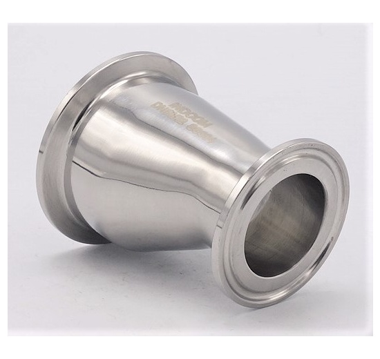 Redukce excentrická, clamp  DN50/32