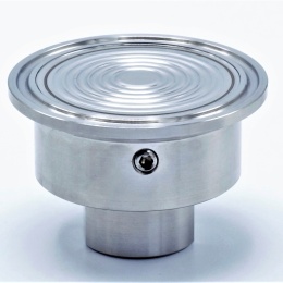 membránový oddělovač s clamp připojením, používaný v případech, kdy měřené médium nesmí vniknout do měřícího ústrojí manometru či snímače tlaku; límeček 64 mm