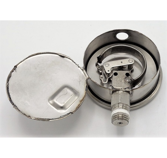 Tlakoměry se spodním (radiálním) připojením číselník 63 mm