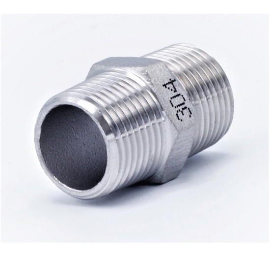 Dvojnipl se šestihranem dvojitá trubková vsuvka DIN/ISO 2999  typ 340