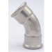Elbow 45° (arch), Press Fittings, F/F stainless steel title=