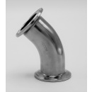 náhled produktu Elbow Clamp 45°| DN32 (34x1,5mm, Clamp Collar 50,5mm)