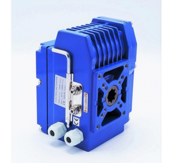 elektrický servomotor s libovolnou pracovní polohou