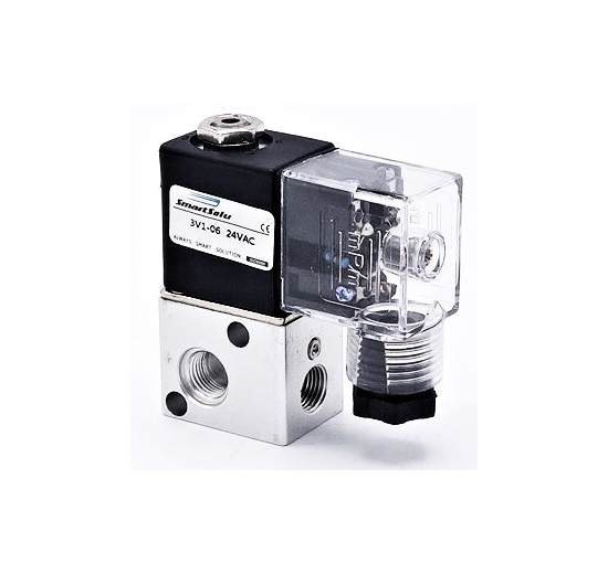 Elektromagnetické rozvaděče 3/2  (PILOTNÍ VENTILY)