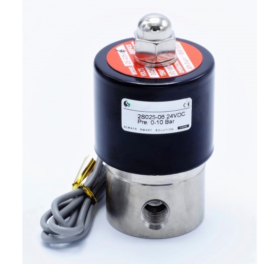 elektromagnetické ventily 2/2 G1/8"