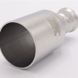 Lisovací redukce (redukovaná vsuvka) M/F 54/28 mm, nerezová