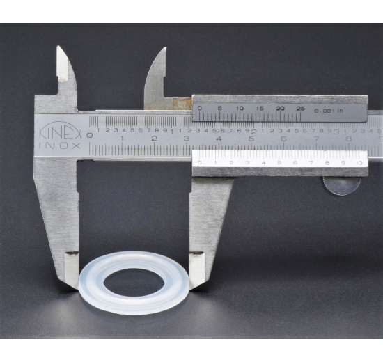 clamp silikonové těsnění DN 20 - talířek 34 mm