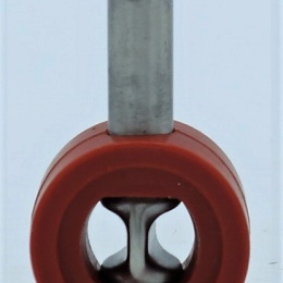 srdíčko nerezové přímé klapky