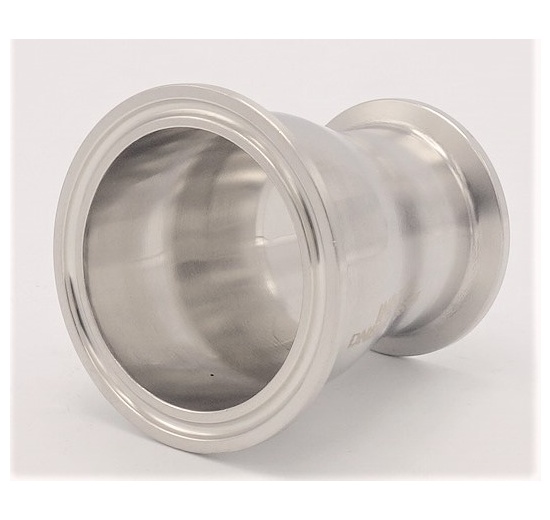 Redukce centrická, clamp  DN50/40