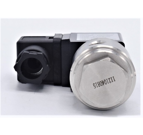 Nerezový elektromagnetický ventil 3/2, G 1/8", DC24V, NC