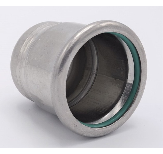 Záslepka nerezová (víčko), lisovací, F 42 mm