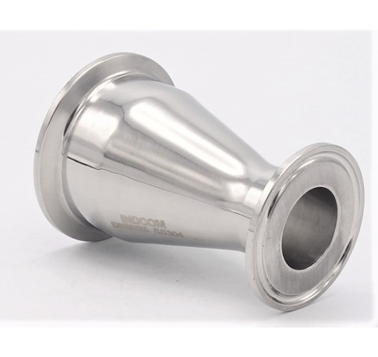 Redukce centrická, clamp DN50/25