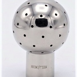 Fixní mycí hlavice, koule 50 mm, závitová BSP G1/2”