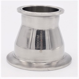 Redukce centrická, clamp DN65/50