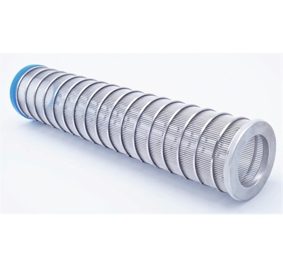 štěrbinové síto pro trubkový rohový filtr - průlina 0,55 mm