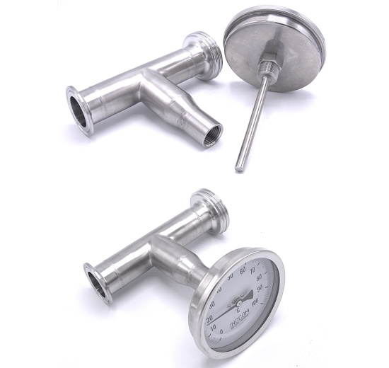 CLAM potrubní díl pro měření teploty