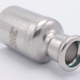 Lisovací redukce (redukovaná vsuvka) M/F 42/22 mm, nerez