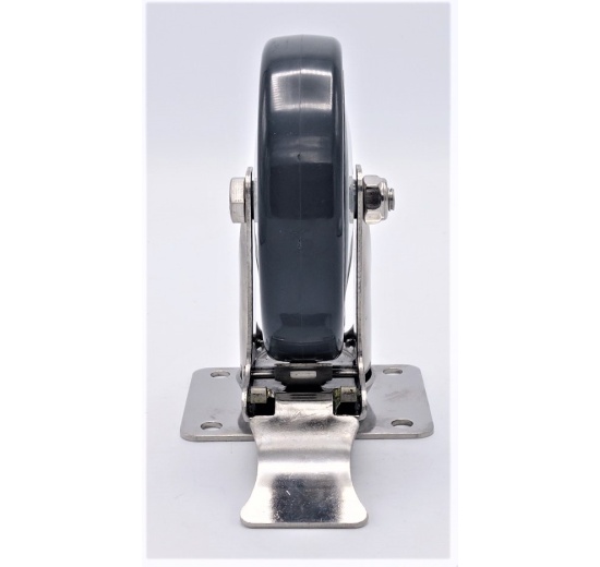 Kolečka transportní, nerezová, průměr 125 mm