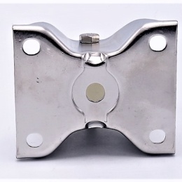 Kolečka transportní, nerezová, průměr 80 mm