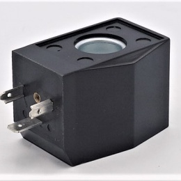 Cívka pro nerezový elektromagnetický ventil 2/2, G 1/2", DC24V, NC, nepřímo řízený