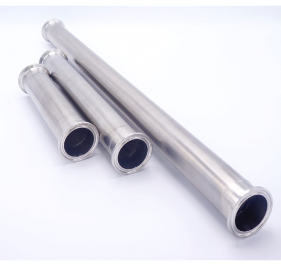 potrubní díly s CLAMP koncovkami