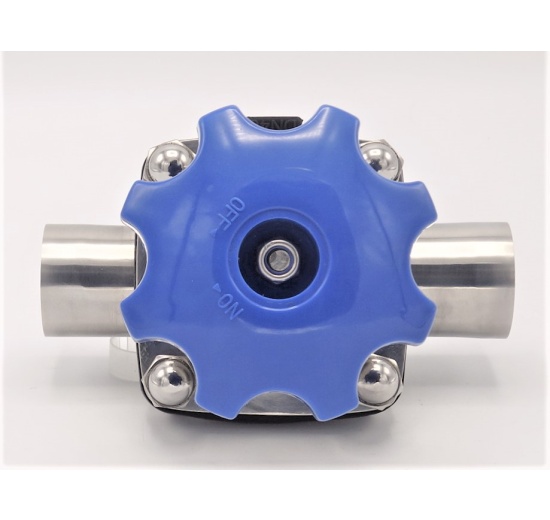 Membránový ventil, navařovací S-S, EPDM | DN40(40x2,0mm)