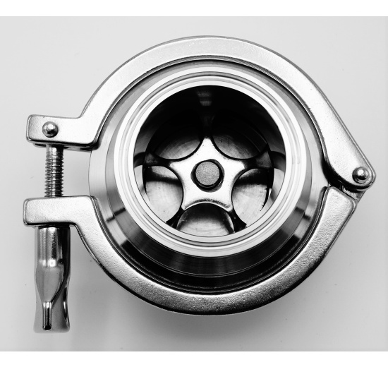 Nerezová zpětná klapka, clamp typ C-C DN50 (K64)