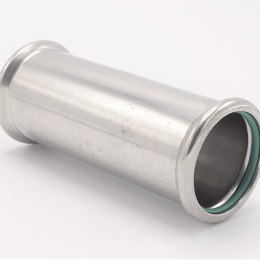 Lisovací hrdlo prodloužené 35 mm, nerezové
