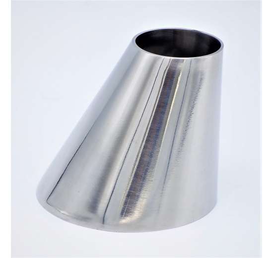 redukce excentrická, navařovací, krátká, DN65/32