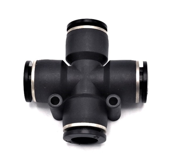 Spojka X nástrčné šroubení z plastu pneumatickékomponenty