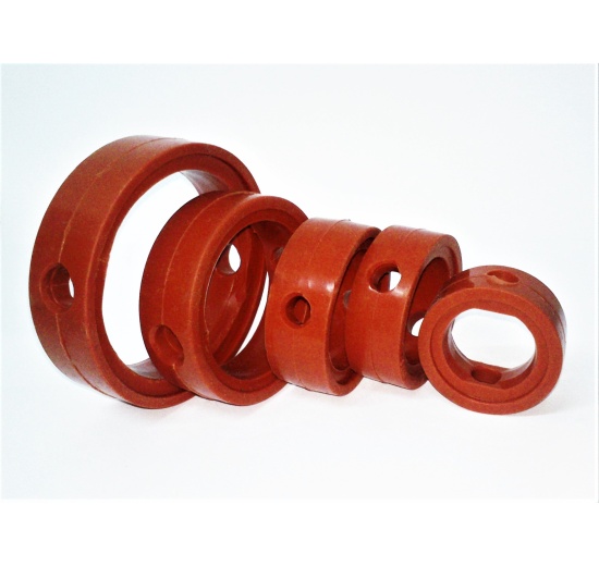 silikonové těsnění VMQ pro přímé klapky CLAMP, navařovací a závitové klapky