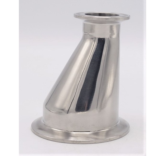 Redukce excentrická, clamp  DN65/32