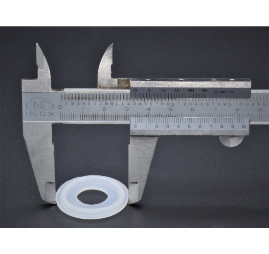 clamp silikonové těsnění DN 15 - talířek 34 mm