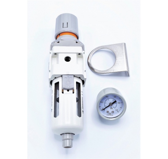 filtr, redukční ventil, ochranný koš