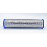 náhled produktu Filtre cylindrique en acier inoxydable, tôle perforée , diamètre 81 mm