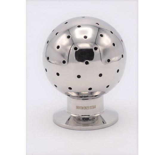 Fixní mycí hlavice, clamp připojení DN25