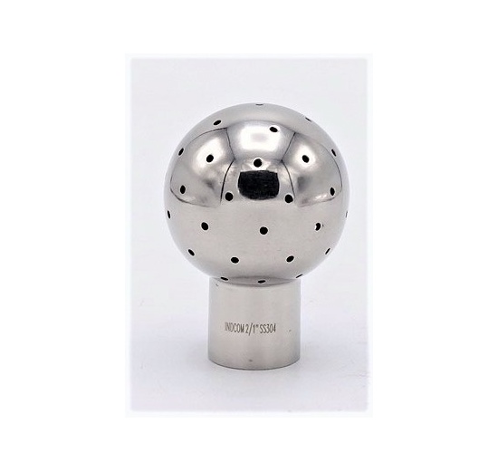 Fixní mycí hlavice, koule 50 mm, závitová BSP G1/2”