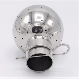 Fixní mycí hlavice navařovací, na závlačku, připojení 23/25,5 mm, průměr koule 52 mm, otvory 1,3 mm