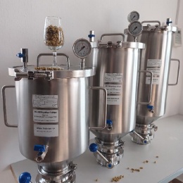 Hopsdrop, nádoba pro studené chmelení 10L