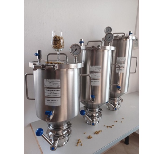 Hopsdrop, nádoba pro studené chmelení 10L