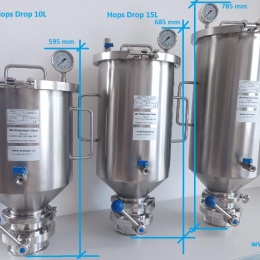 Hopsdrop - nádoba pro studené chmelení | Hops Drop 20L