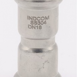 Hrdlo (spojka), lisovací, F 18 mm