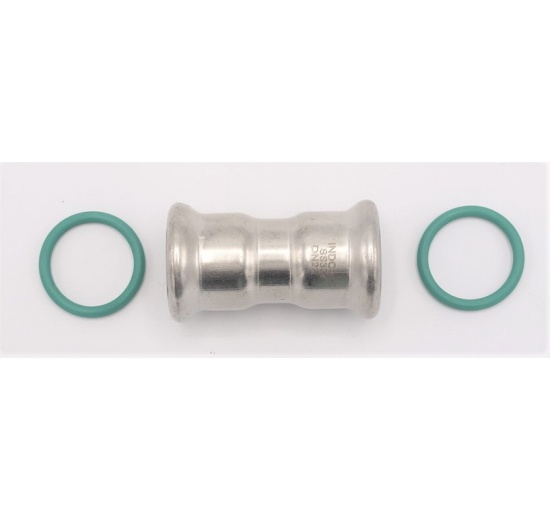 Hrdlo (spojka), lisovací, F 22 mm