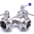Indcom custom-made T piece and butterfly valves
